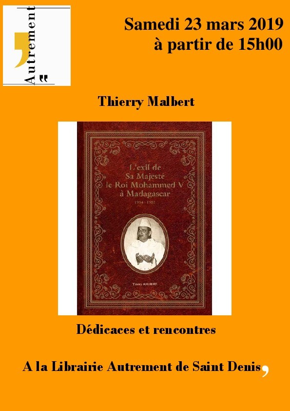 Dédicace de Thierry Malbert