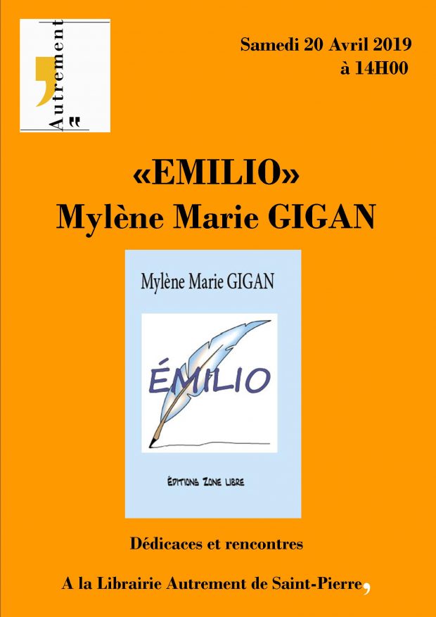 Dédicace de Mylène Marie Gigan
