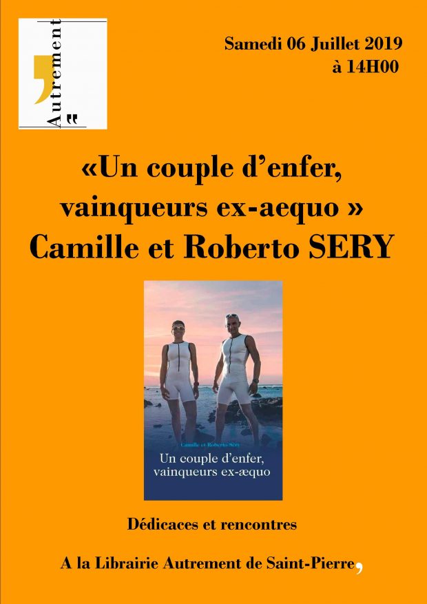 Dédicace de Camille et Roberto Sery