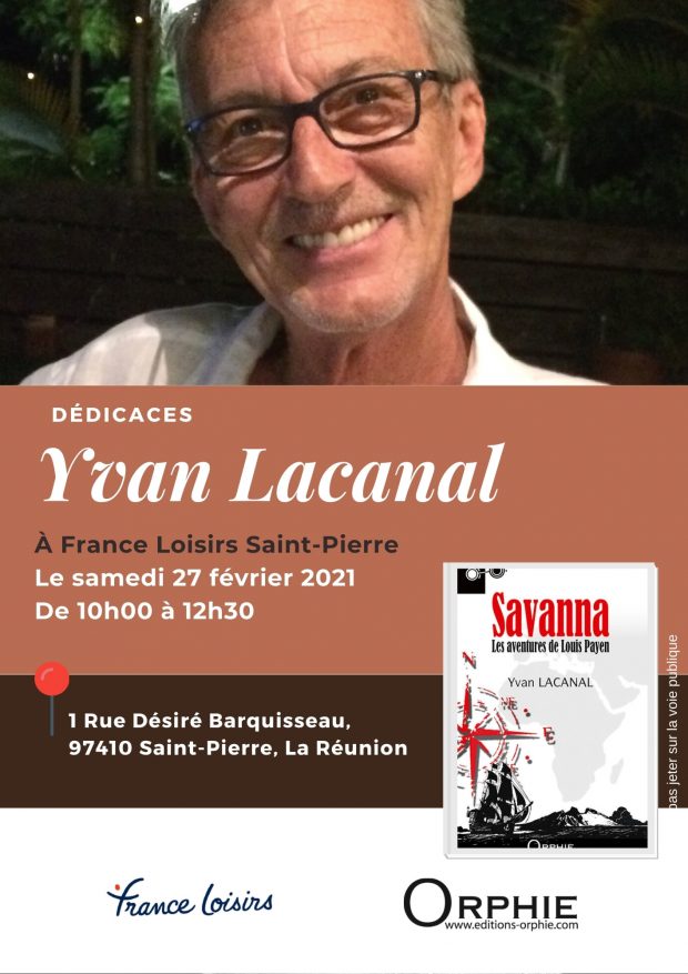 Dédicace d'Yvan Lacanal
