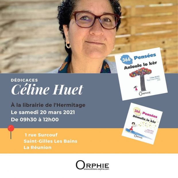 Dédicace de Céline Huet