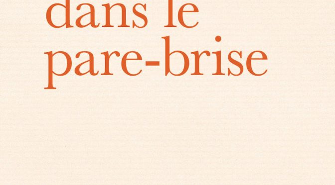 Un galet dans le pare-brise
