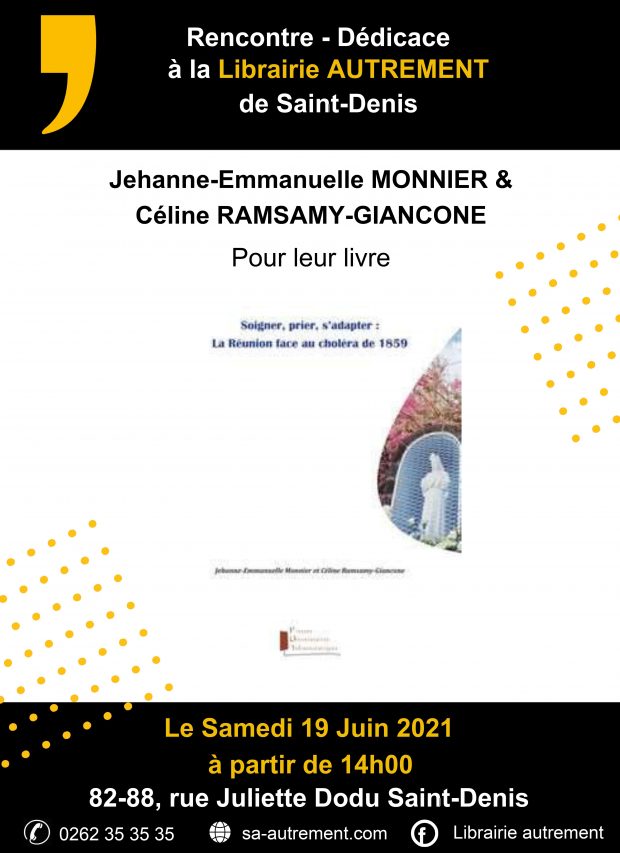Dédicace de Céline Ramsamy-Giancone