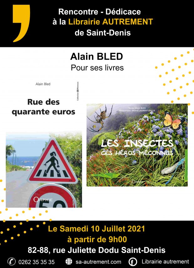 Dédicace d'Alain Bled