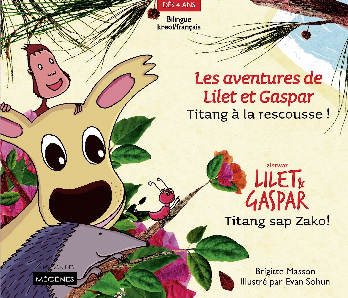 Zistwar Lilet & Gaspar - Quatrième épisode - Titang sap Zako ! - Les aventures de Lilet et Gaspar - Quatrième épisode - Titang à la rescousse !