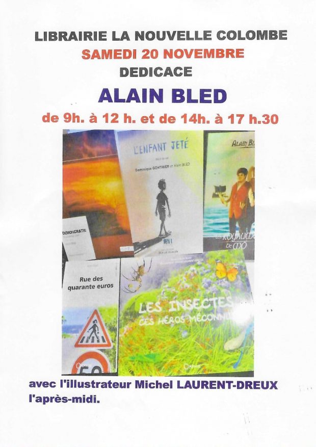 Dédicace d'Alain Bled