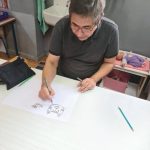 Un illustrateur du Prix Vanille en maternelle 2022