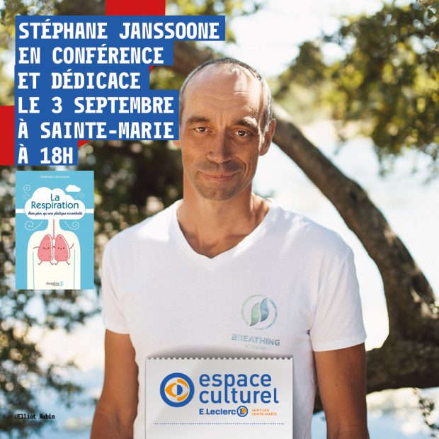 Dédicace de Stéphane Janssoone