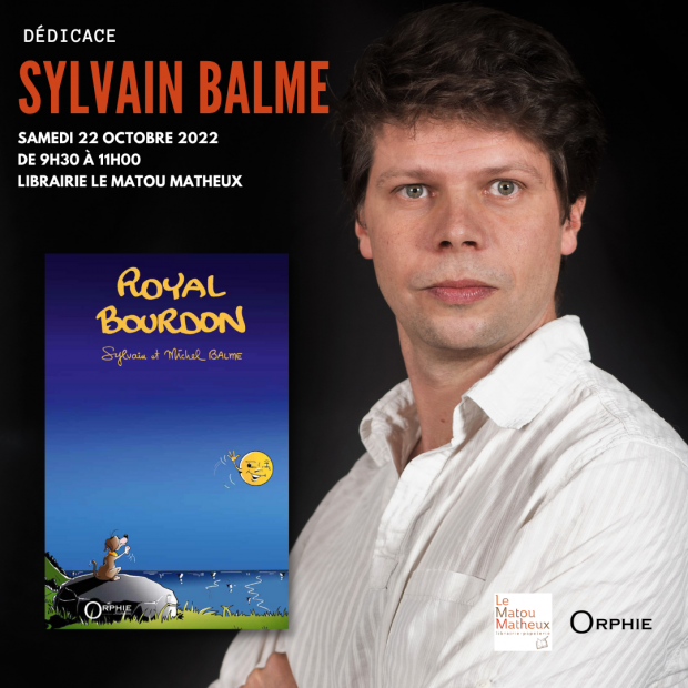 Dédicace de Sylvain Balme