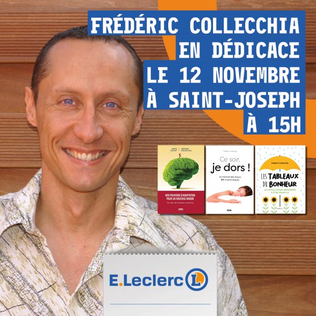 Dédicace de Frédéric Collecchia