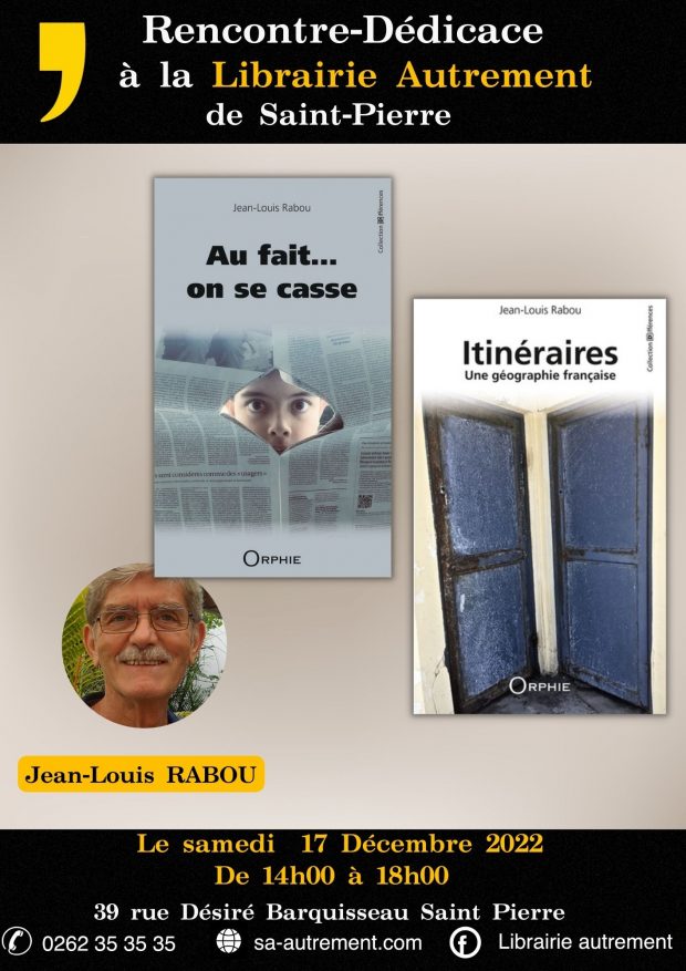 Dédicace de Jean-Louis Rabou