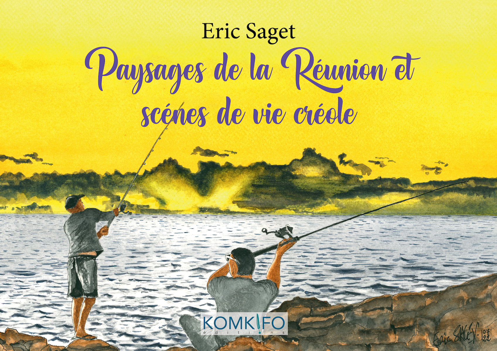 Paysages de La Réunion et scènes de la vie créole
